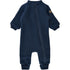 Mikk-Line Baby Wool Suit (Rib Cuffs) Wool Blue Nights